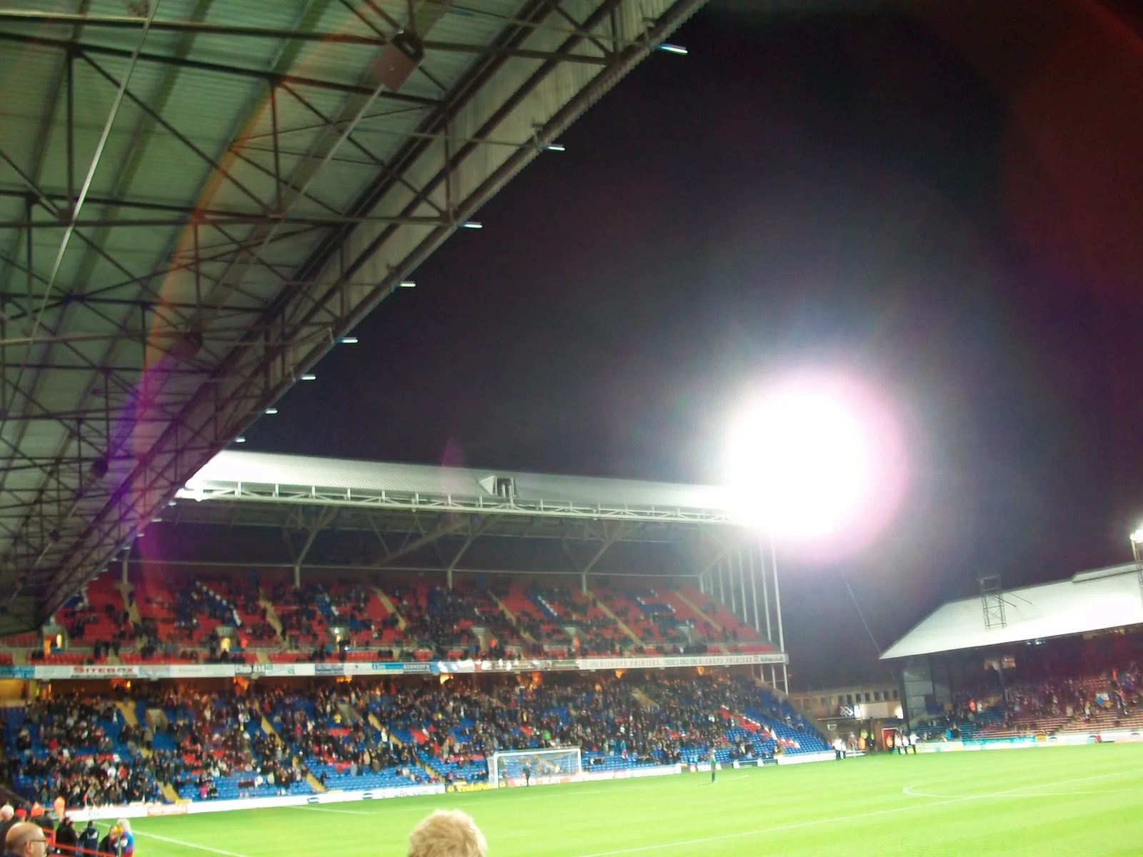 Holmesdale Stand at Selhurst Park, Crystal Palace FC’s home ground