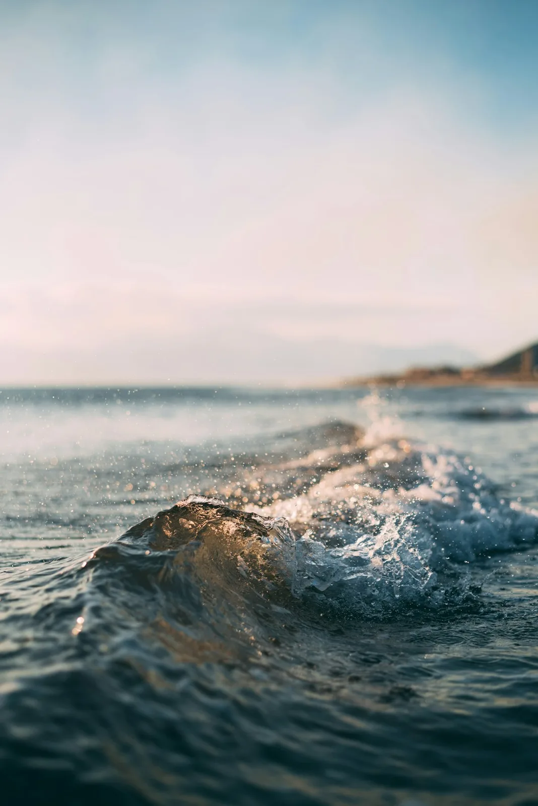 Open ocean horizon under sky, file photo illustration for Pacific-driven climate variability