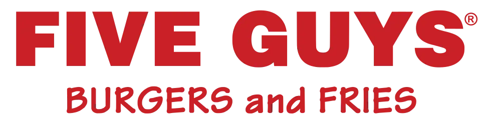 Five Guys logo—brand identifier for consumer-business reporting on selective store closures