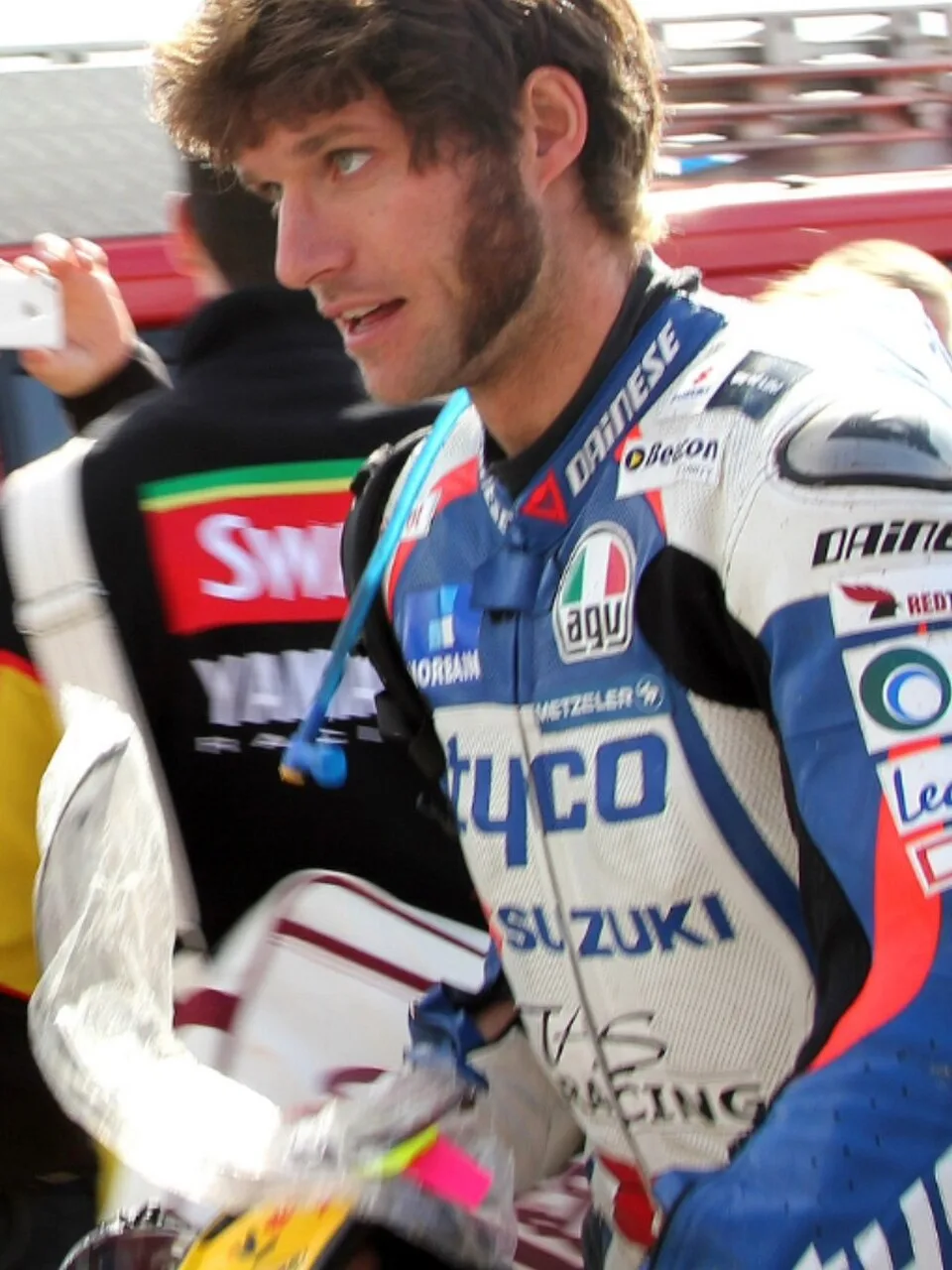 Guy Martin at the Isle of Man TT in 2013—file photo context for coverage of his television and legal news