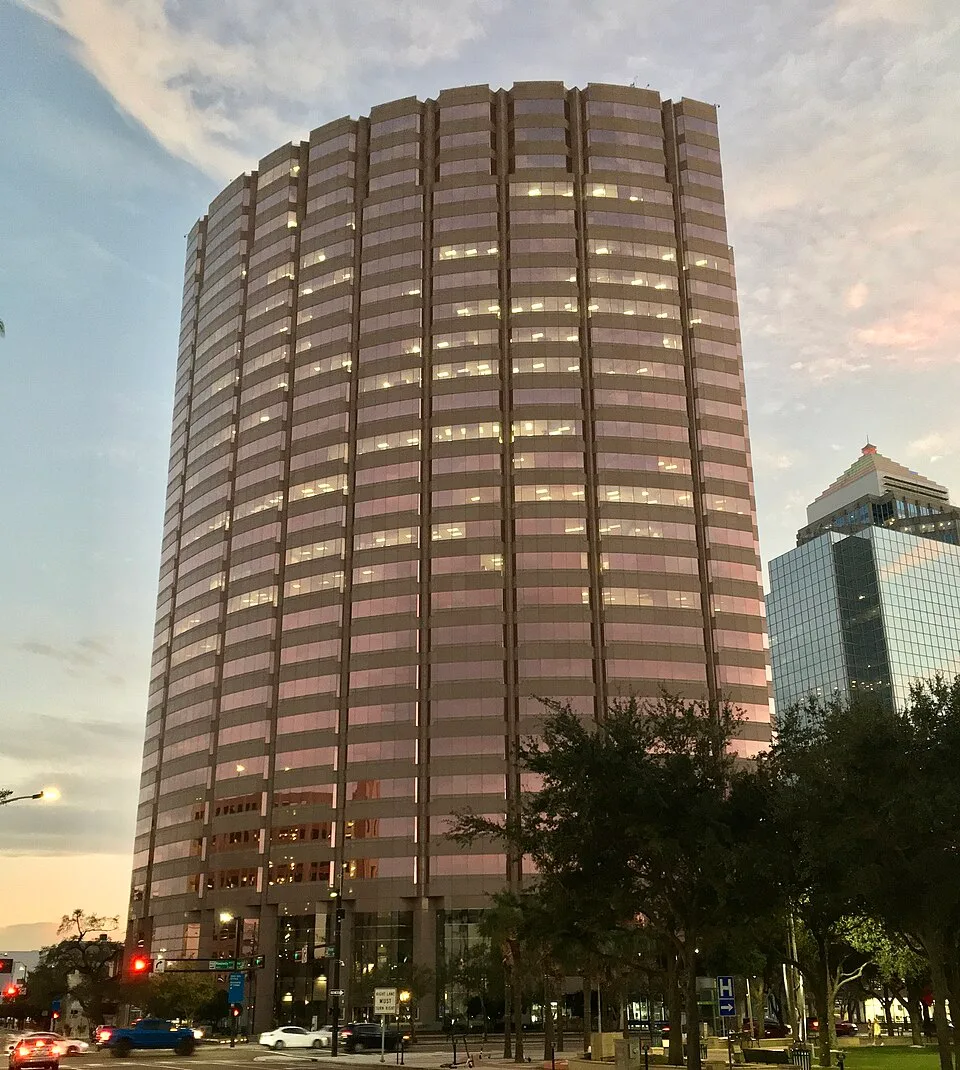 Hillsborough County Center government building in downtown Tampa, Florida