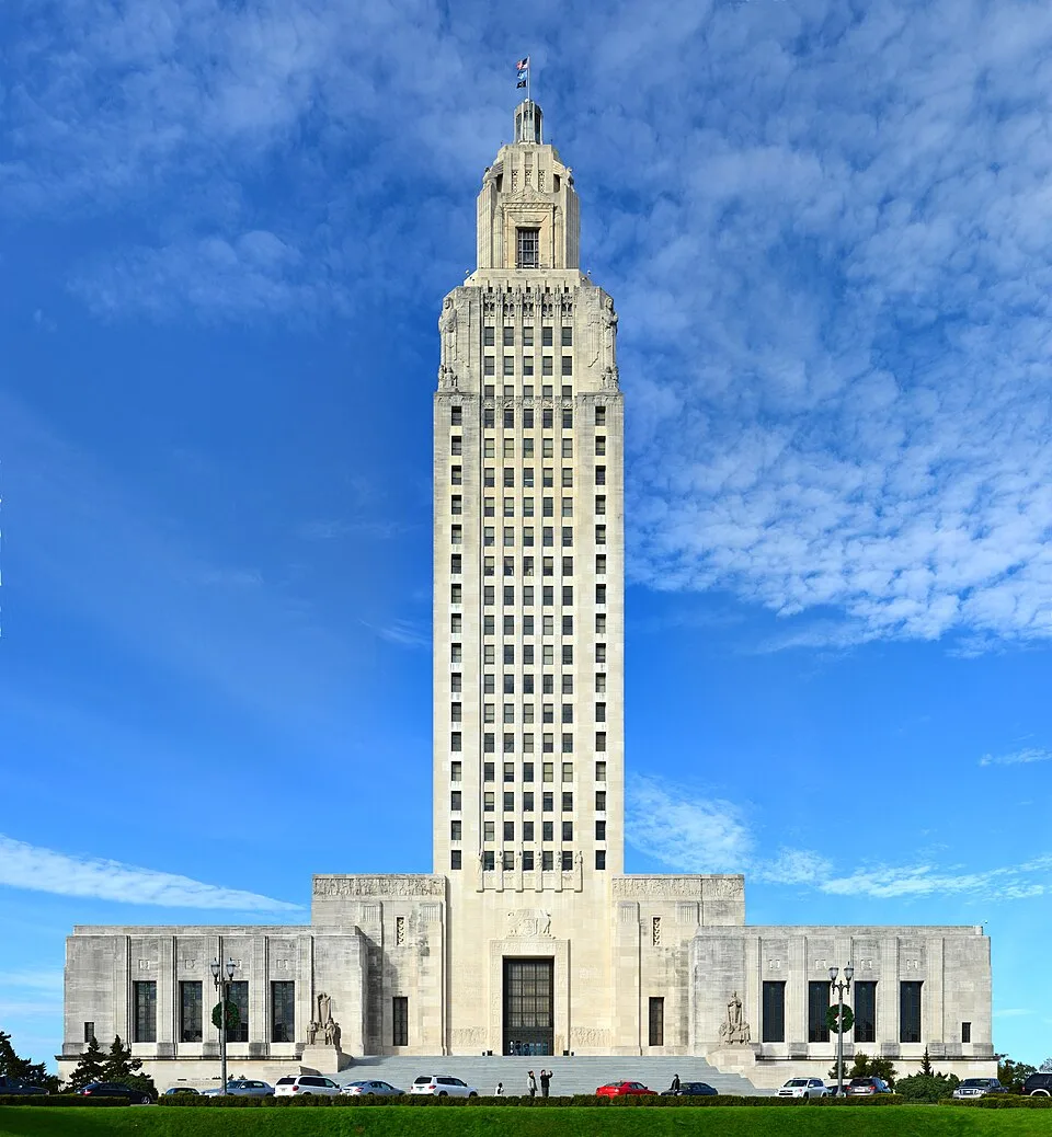 Louisiana State Capitol building—editorial context for statewide federal-election coverage