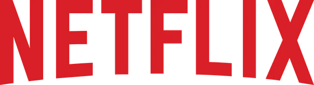 Netflix wordmark on red background (Wikimedia Commons, trademark; used here to indicate the distributor of The Roast of Kevin Hart)