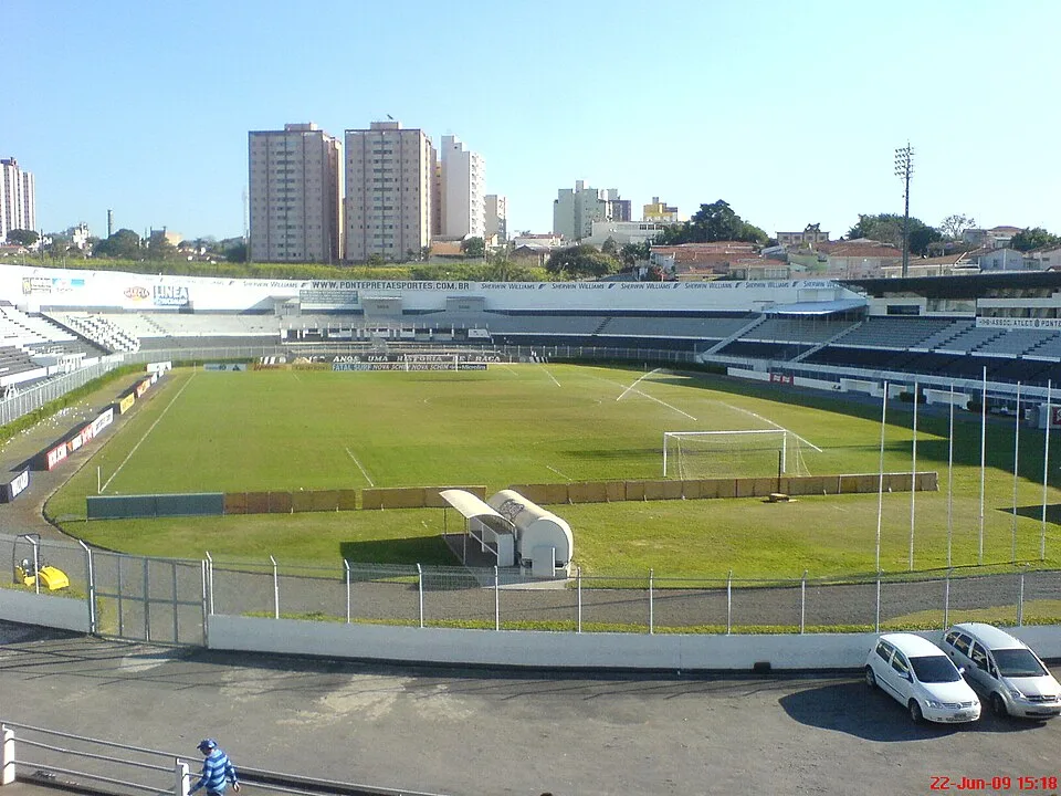 View of Estádio Moisés Lucarelli, Ponte Preta’s home ground in Campinas, Brazil