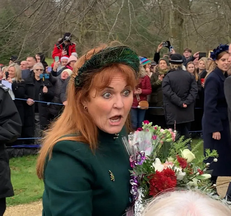 Sarah, Duchess of York at Sandringham in 2023—editorial context for coverage of May 2026 biography-related headlines