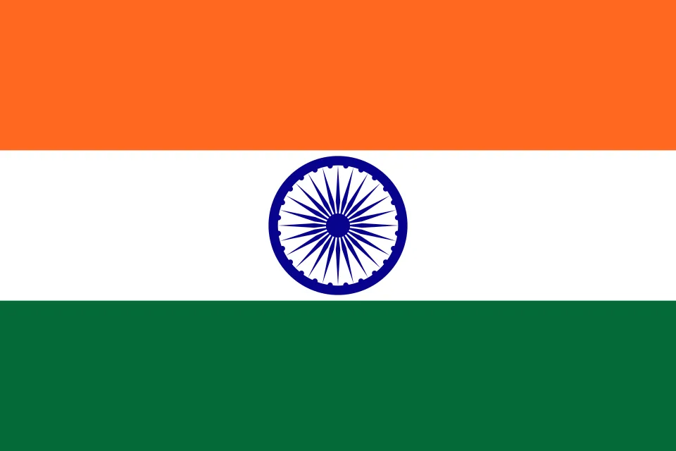 Flag of India—editorial symbol for Union-state governance context; not a party logo